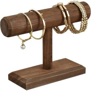 Wooden Jewelry & Accessory Display Stand – Bracelet Holder